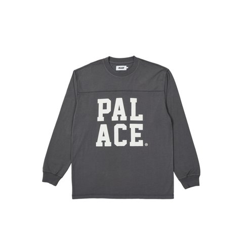 Palace PAL ACE PANEL LONGSLEEVE BLACK - Colorway
