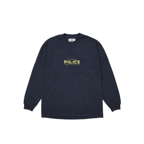 Palace ALPINE TECH LONGSLEEVE NAVY - Colorway