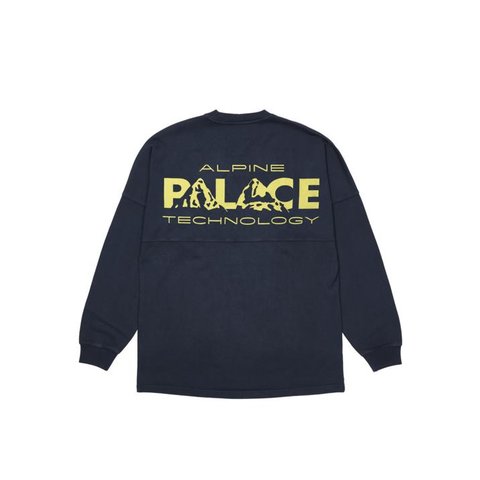 Palace ALPINE TECH LONGSLEEVE NAVY