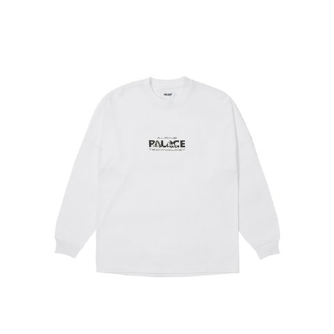 Palace ALPINE TECH LONGSLEEVE WHITE - Colorway