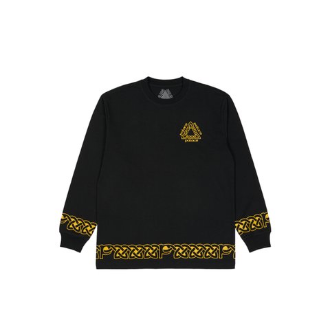 Palace YE OLDE P LONGSLEEVE BLACK - Colorway