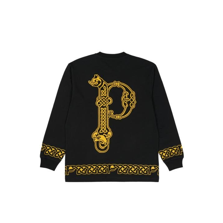 YE OLDE P LONGSLEEVE BLACK
