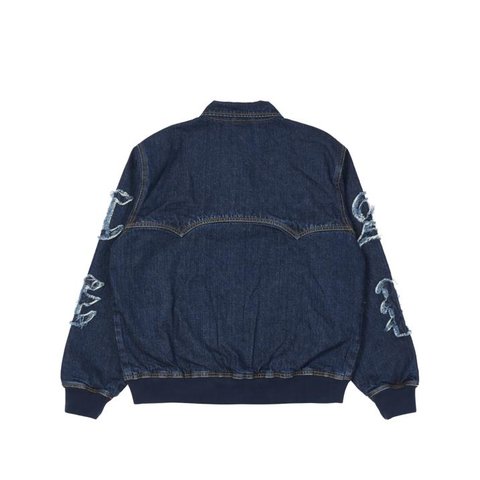 Palace LIQUE DENIM JACKET MID STONE WASH
