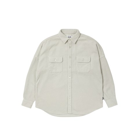 Palace WASHED DROP SHOULDER CORD SHIRT WHITE - Colorway