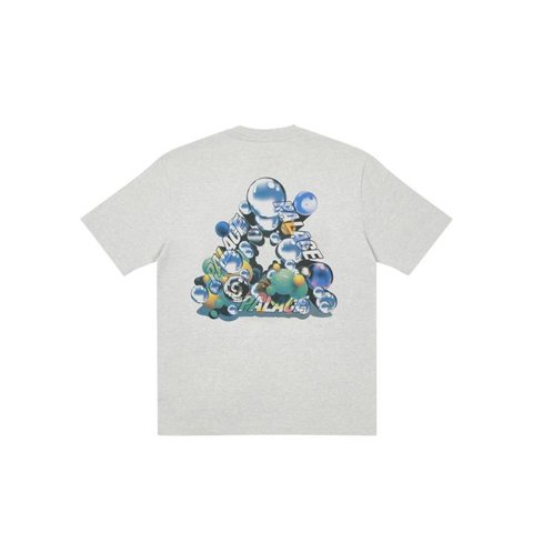 Palace BUBBLING T-SHIRT GREY MARL