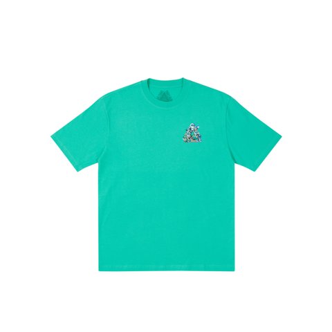 Palace BUBBLING T-SHIRT AQUA - Colorway