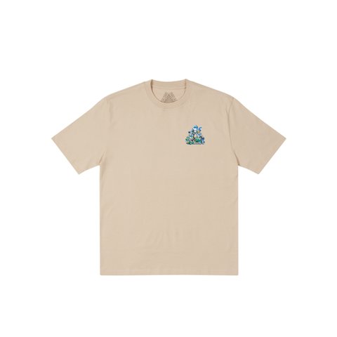 Palace BUBBLING T-SHIRT MUSHROOM - Colorway