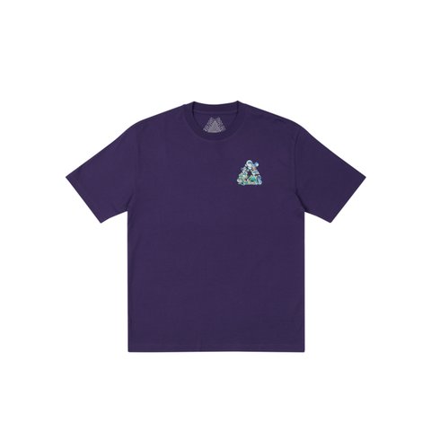 Palace BUBBLING T-SHIRT PURPLE - Colorway