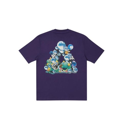 Palace BUBBLING T-SHIRT PURPLE