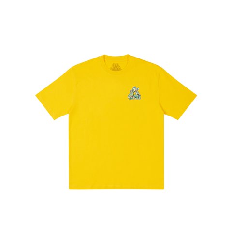 Palace BUBBLING T-SHIRT YELLOW - Colorway