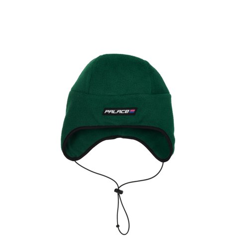 Palace POLAR FLEECE FLAP HAT GREEN - Colorway