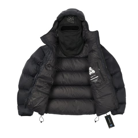 Palace PERTEX BALACLAVA PUFFA BLACK - Colorway