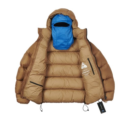 Palace PERTEX BALACLAVA PUFFA FAWN - Colorway