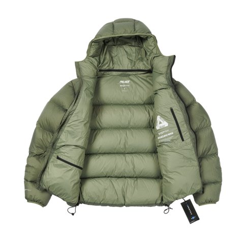 Palace PERTEX BALACLAVA PUFFA OLIVE - Colorway
