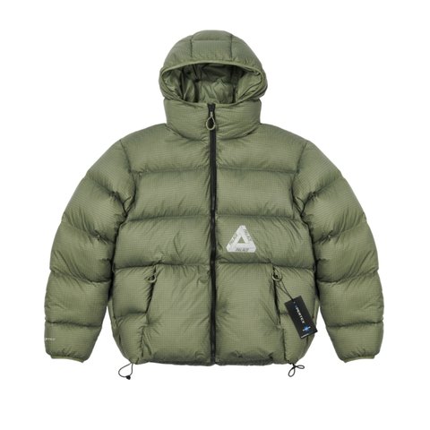 Palace PERTEX BALACLAVA PUFFA OLIVE - Colorway