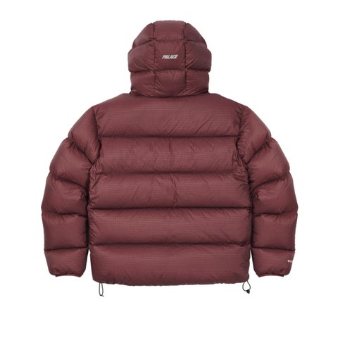 Palace PERTEX BALACLAVA PUFFA BURGUNDY - Colorway