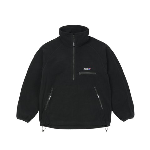 Palace POLAR FLEECE OUTER FUNNEL BLACK - Colorway