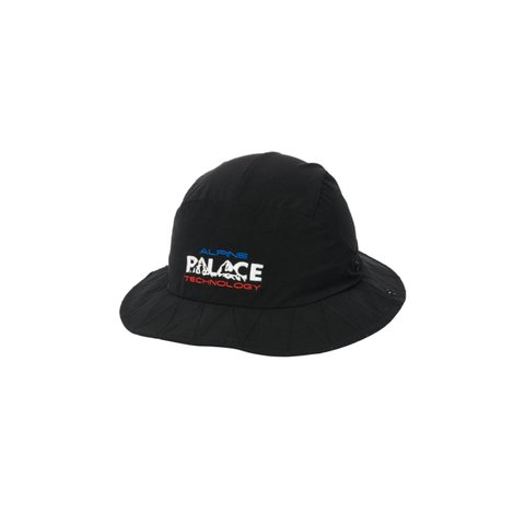 Palace ALPINE TECH BUCKET HAT BLACK - Colorway