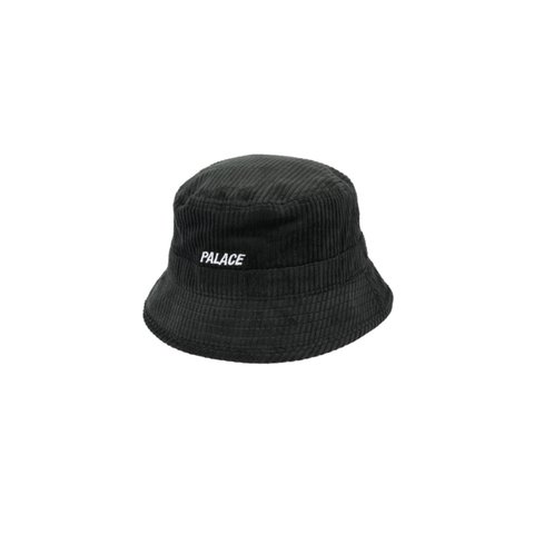 Palace GORE-TEX CORDUROY BUCKET HAT BLACK - Colorway