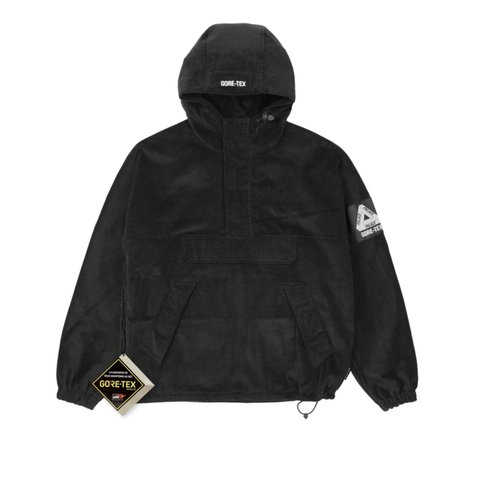 Palace GORE-TEX CORDUROY JACKET BLACK - Colorway