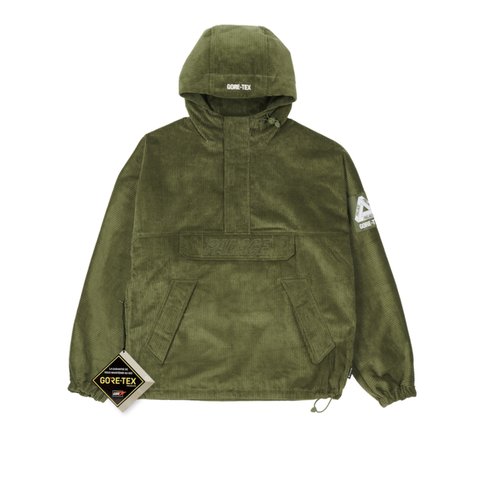 Palace GORE-TEX CORDUROY JACKET GREEN - Colorway