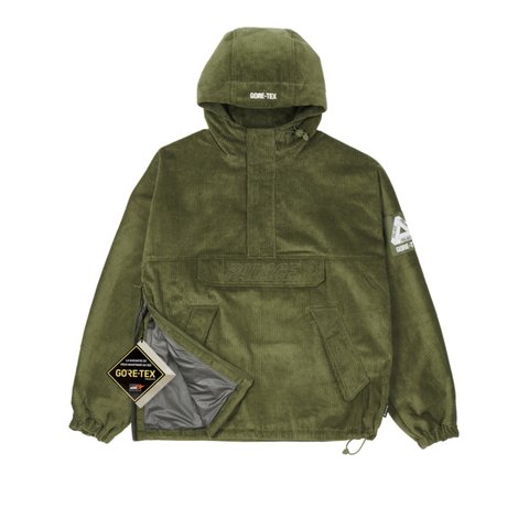 Palace GORE-TEX CORDUROY JACKET GREEN - Colorway