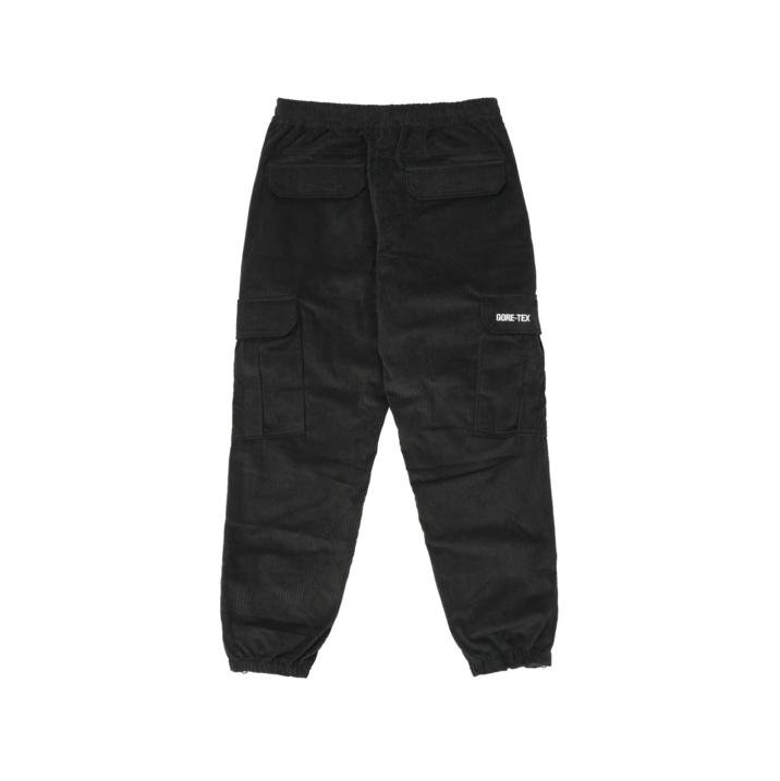 GORE-TEX CORDUROY CARGOS BLACK