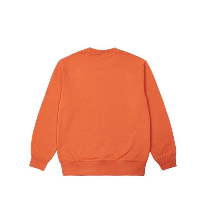 BASICALLY A CREW BURNT ORANGE