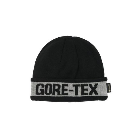 Palace REFLECTIVE JACQUARD GORE-TEX BEANIE BLACK