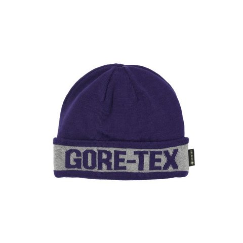 Palace REFLECTIVE JACQUARD GORE-TEX BEANIE PURPLE