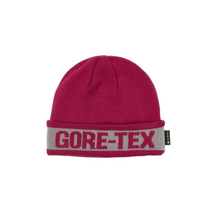 REFLECTIVE JACQUARD GORE-TEX BEANIE PINK