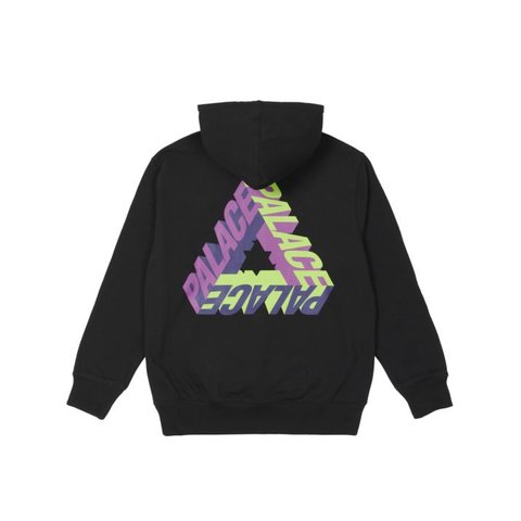 Palace P-3D HOOD BLACK