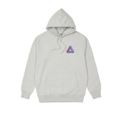 Palace P-3D HOOD GREY MARL - Colorway