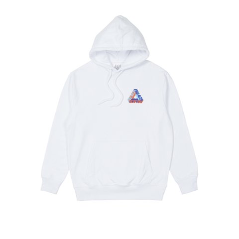 Palace P-3D HOOD WHITE - Colorway
