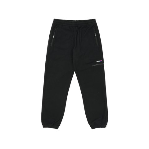 Palace POLAR FLEECE OUTER JOGGERS BLACK - Colorway