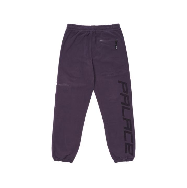 POLAR FLEECE OUTER JOGGERS PURPLE