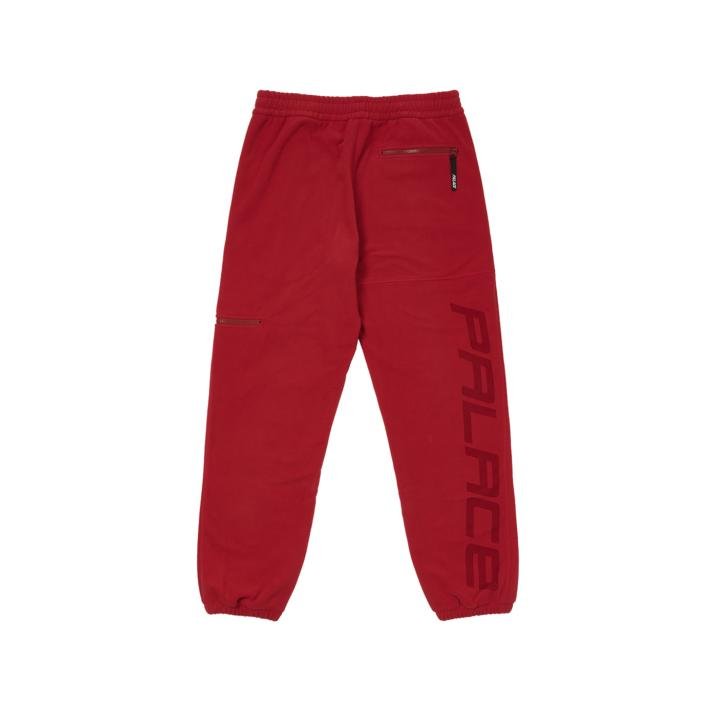POLAR FLEECE OUTER JOGGERS RED
