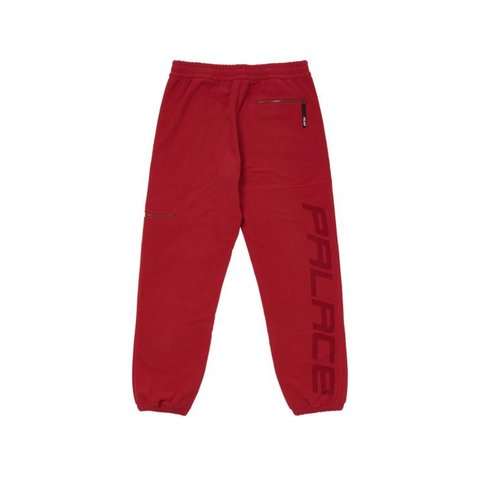 Palace POLAR FLEECE OUTER JOGGERS RED