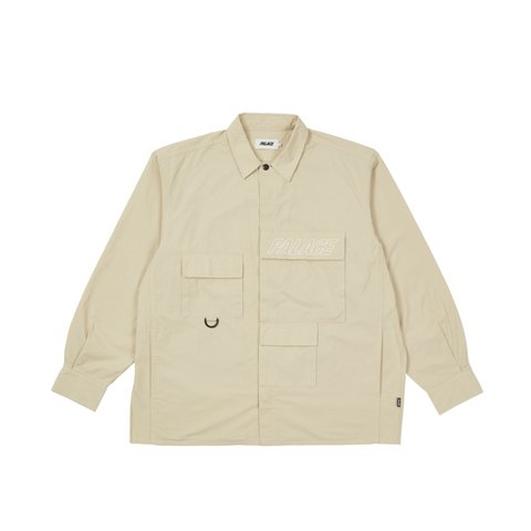 Palace MULTI POCKET SHIRT STONE - Colorway