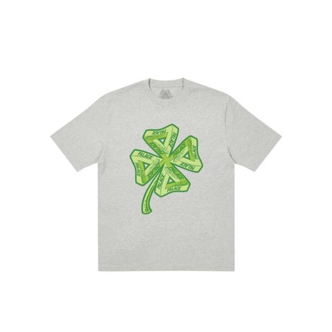Palace STRIKE IT LUCKY T-SHIRT GREY MARL