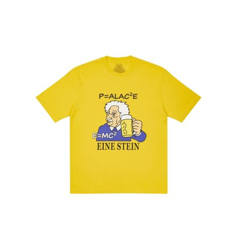 Palace EINE STEIN T-SHIRT YELLOW