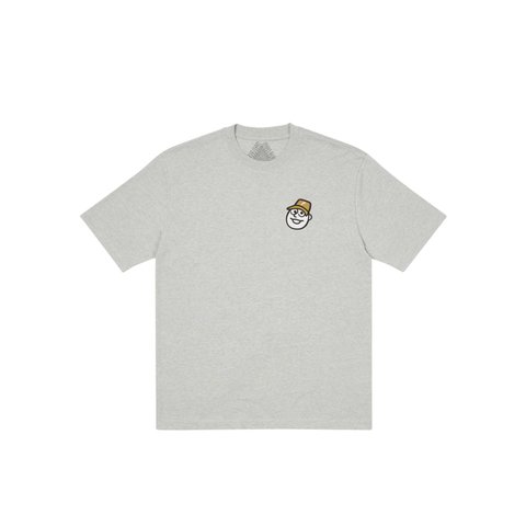 Palace MR PALACE T-SHIRT GREY MARL - Colorway