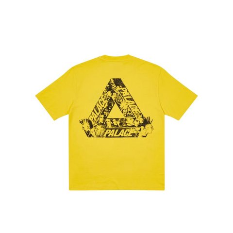 Palace TRI-HEADS T-SHIRT YELLOW
