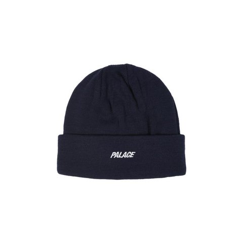 Palace P BEANIE NAVY