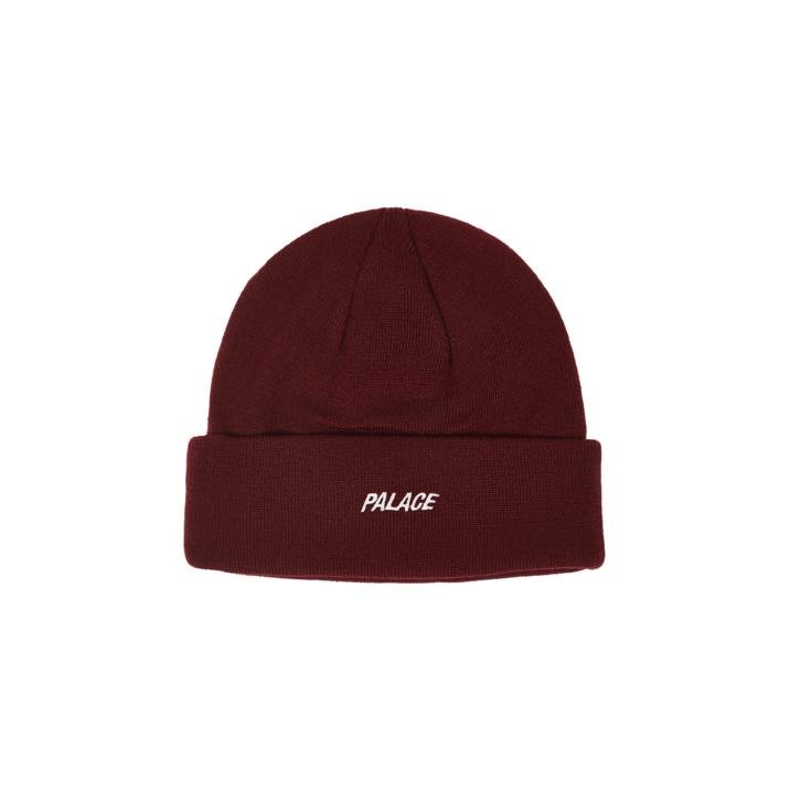 P BEANIE BURGUNDY