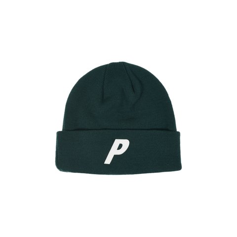 Palace P BEANIE GREEN - Colorway
