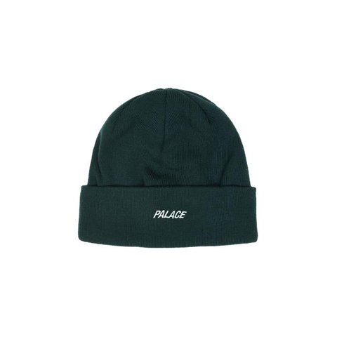 Palace P BEANIE GREEN