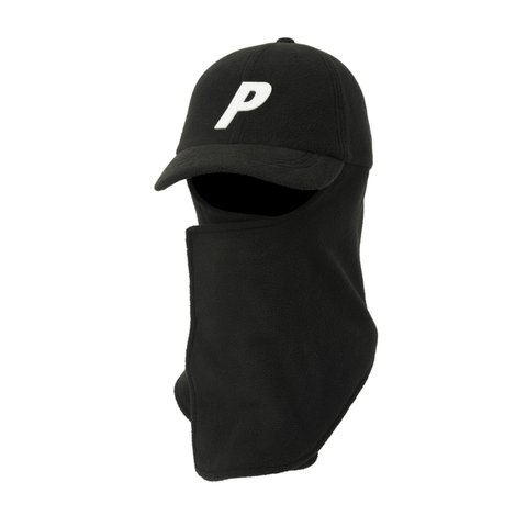 Palace FACEWARMER FLEECE P 5-PANEL BLACK - Colorway