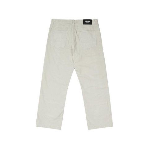 Palace WASHED CORD TROUSER WHITE