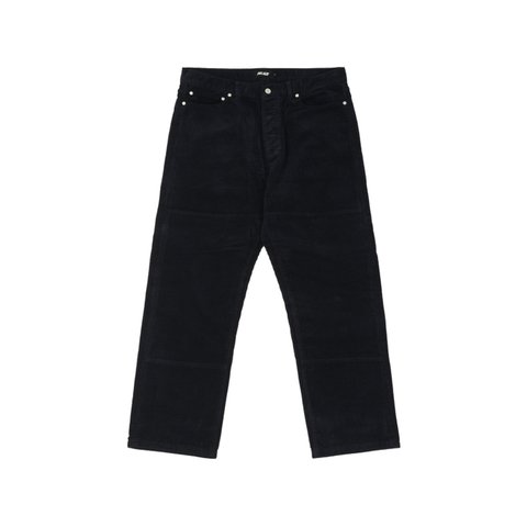 Palace WASHED CORD TROUSER NAVY - Colorway